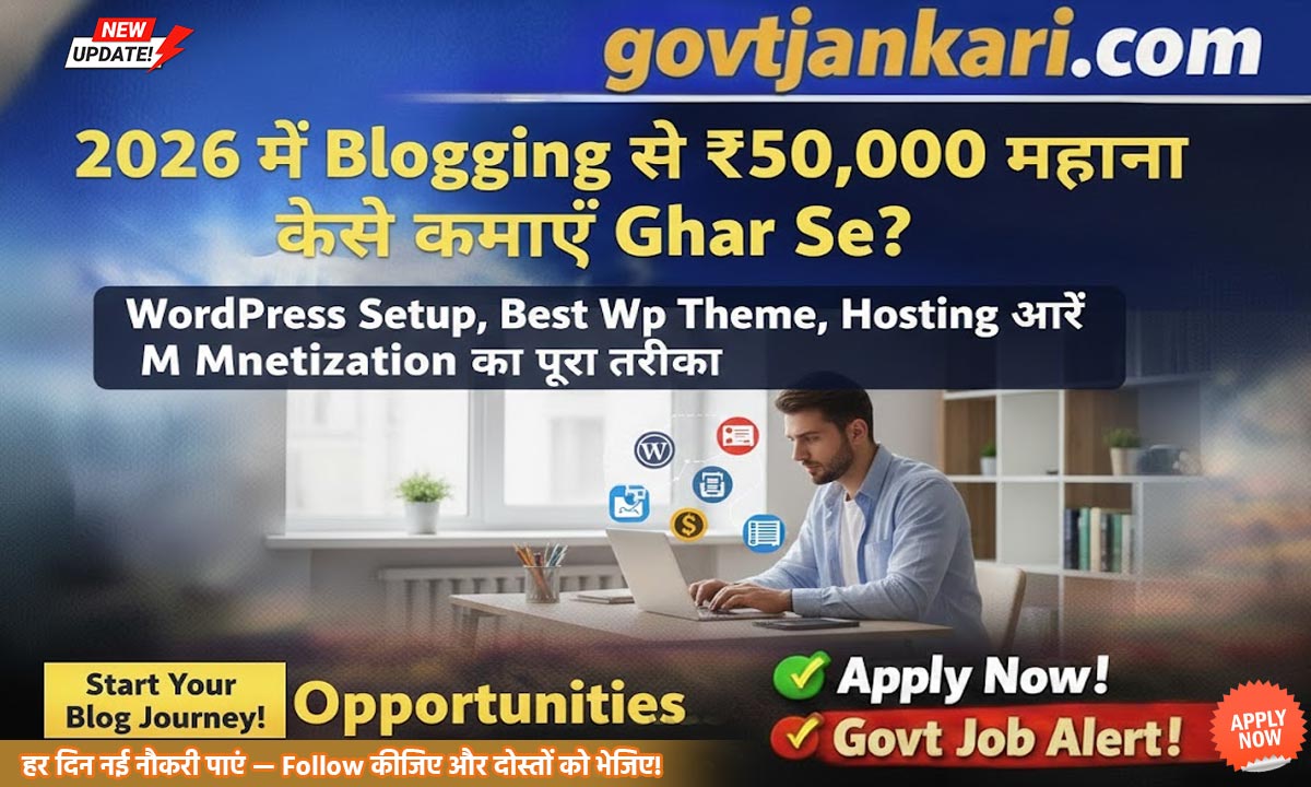 Blogging Income 2026