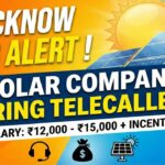 Lucknow Solar Salesman Vacancy 2026 – Apply Online for Freshers | 10th–12th Pass – Salary ₹20000