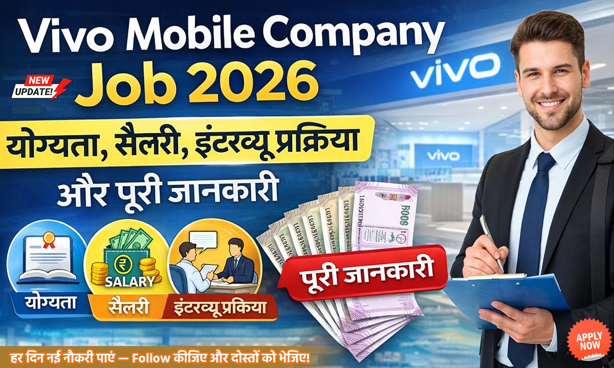 Vivo Mobile Company Job